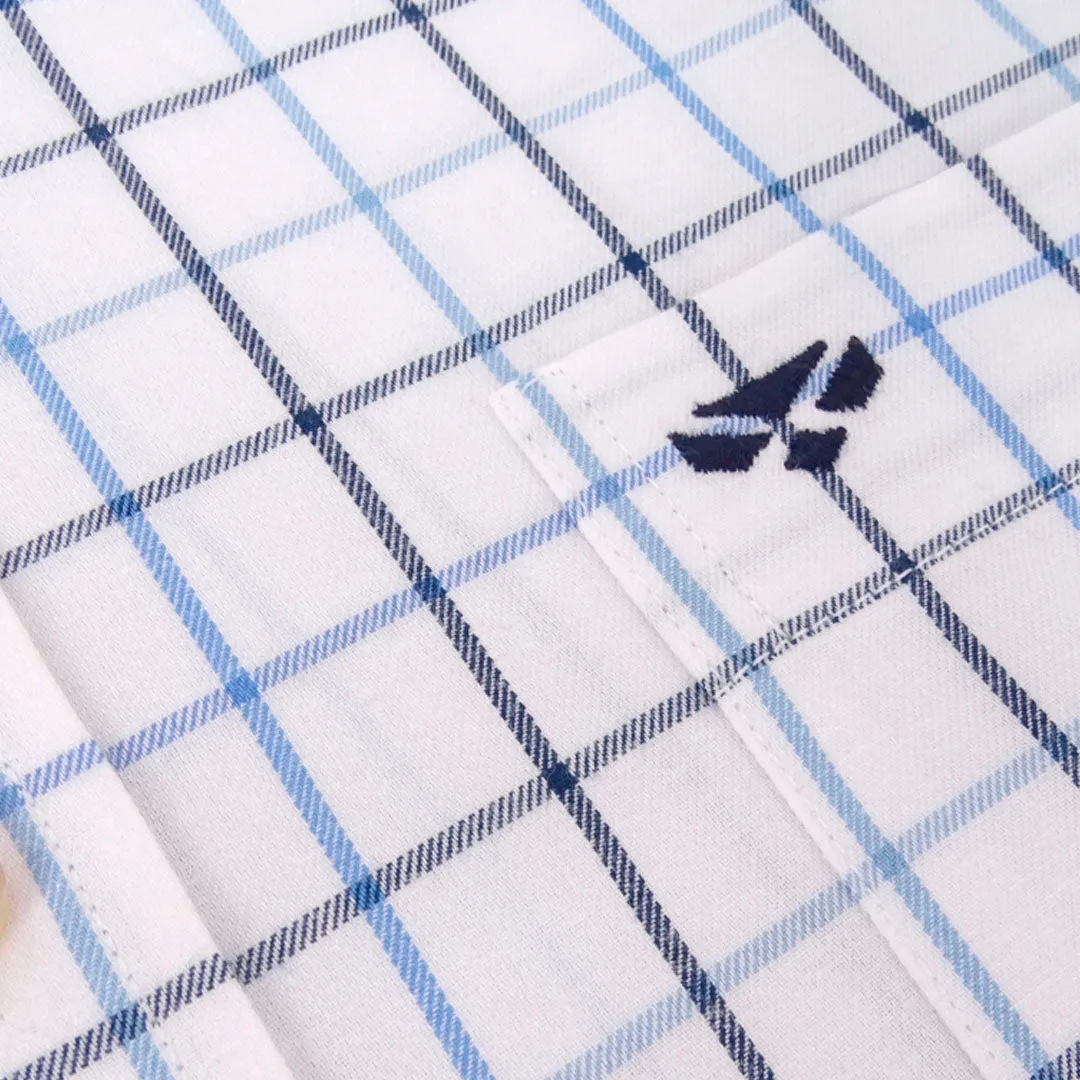 Hoggs of Fife Viscount Premier Men's Tattersall Shirt