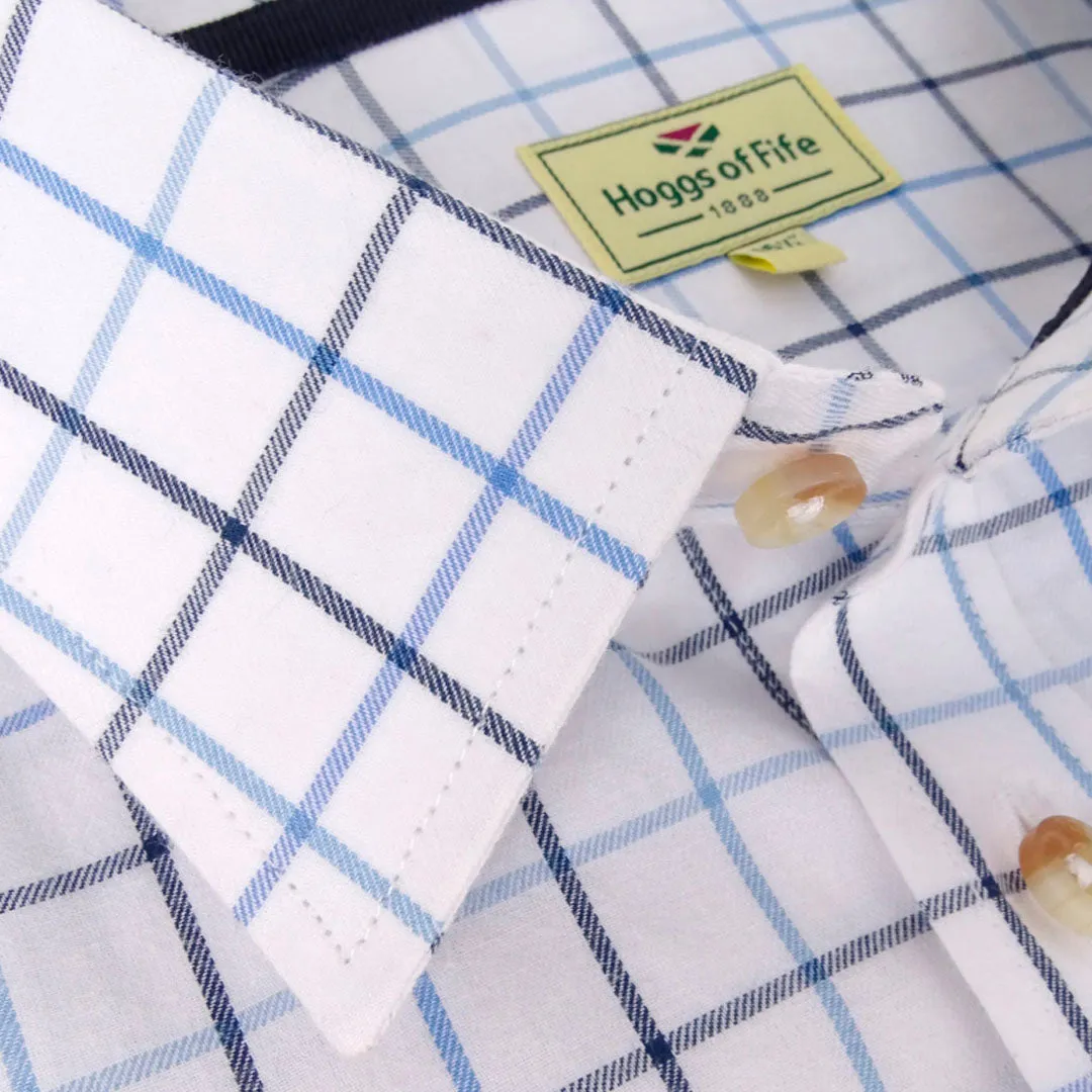Hoggs of Fife Viscount Premier Men's Tattersall Shirt