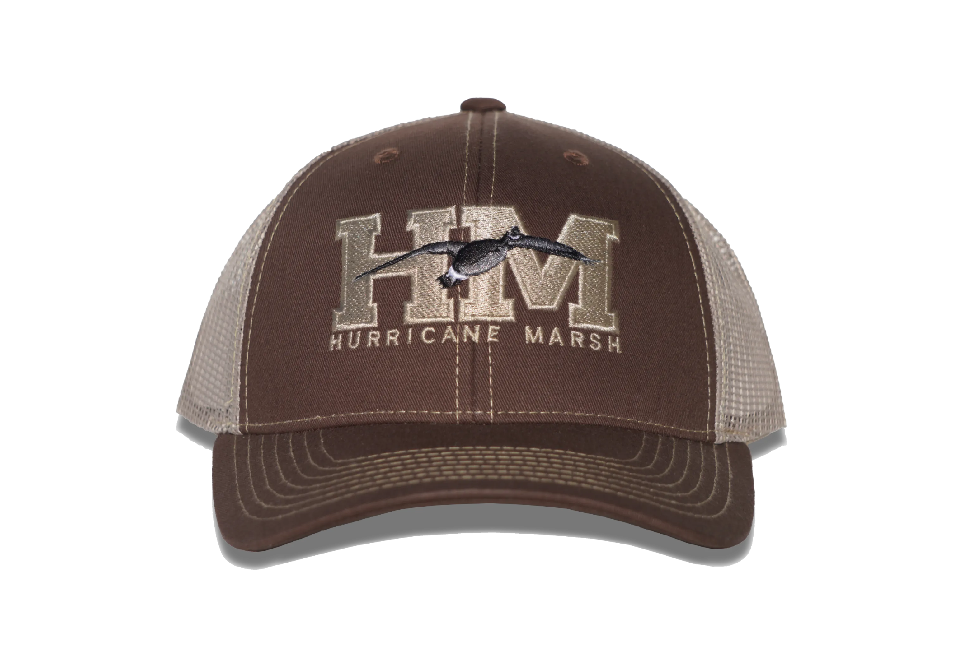 Honker Trucker Hat Brown/Khaki