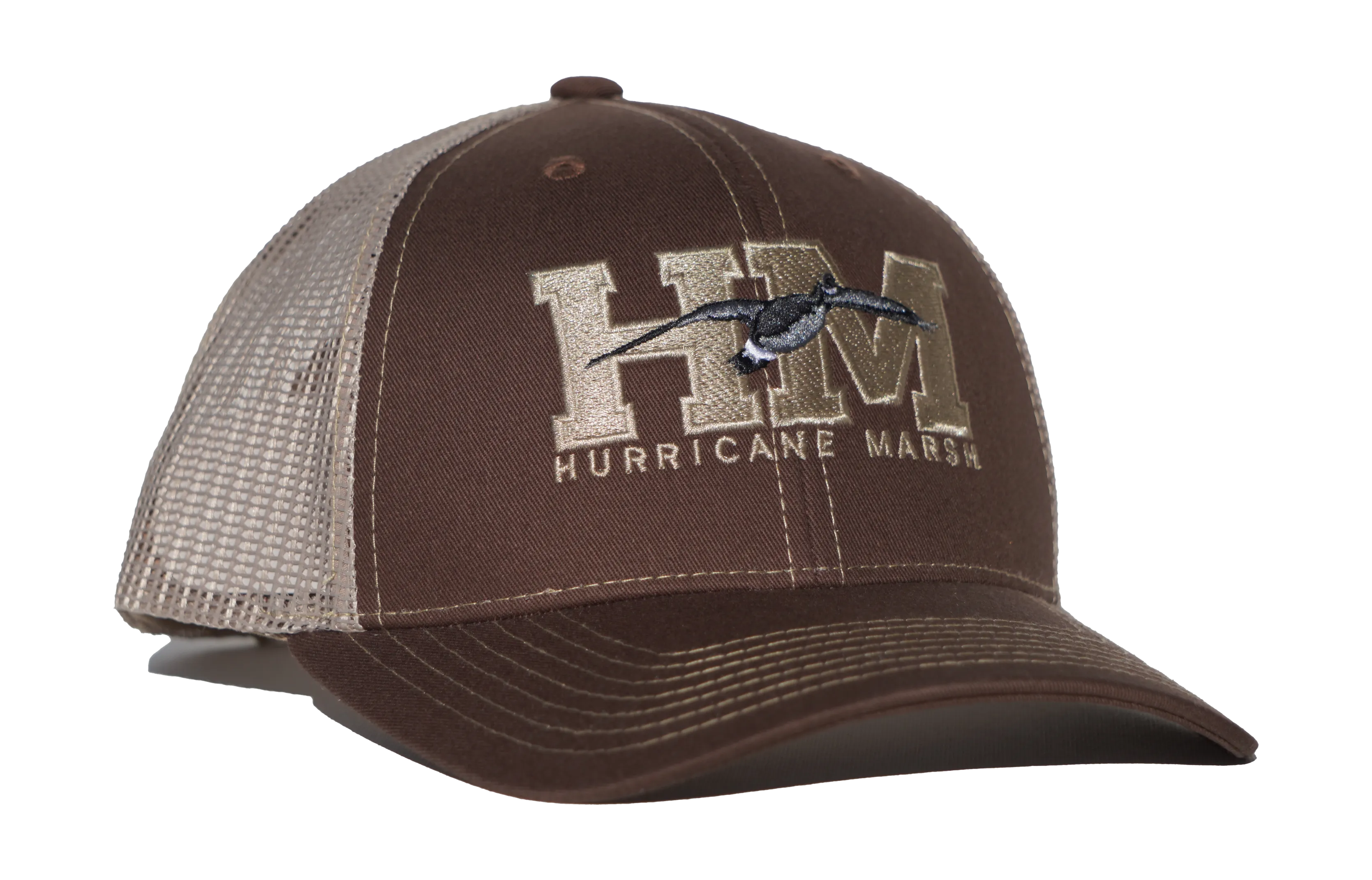 Honker Trucker Hat Brown/Khaki
