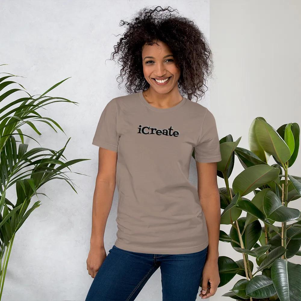 iCreate Short-Sleeve Unisex T-Shirt