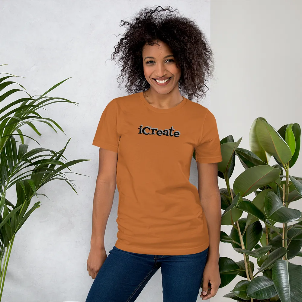 iCreate Short-Sleeve Unisex T-Shirt