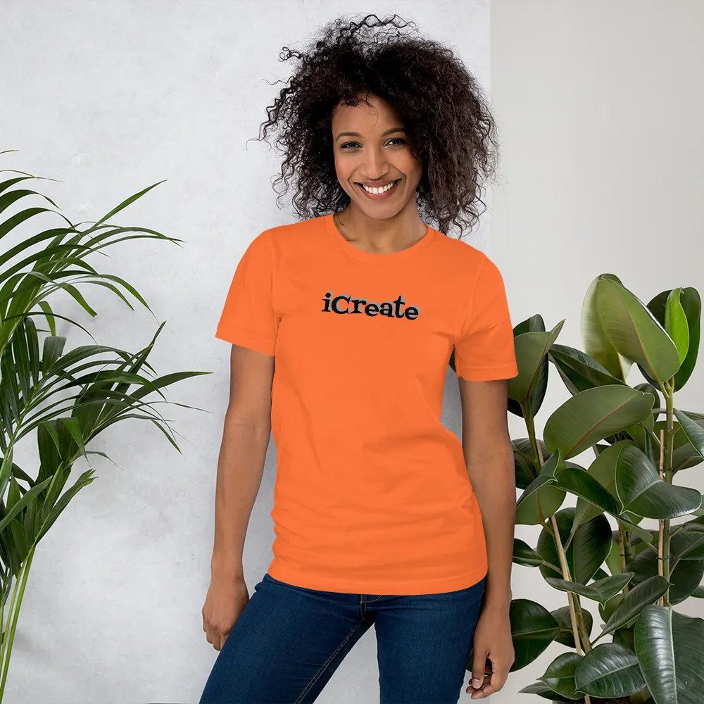 iCreate Short-Sleeve Unisex T-Shirt