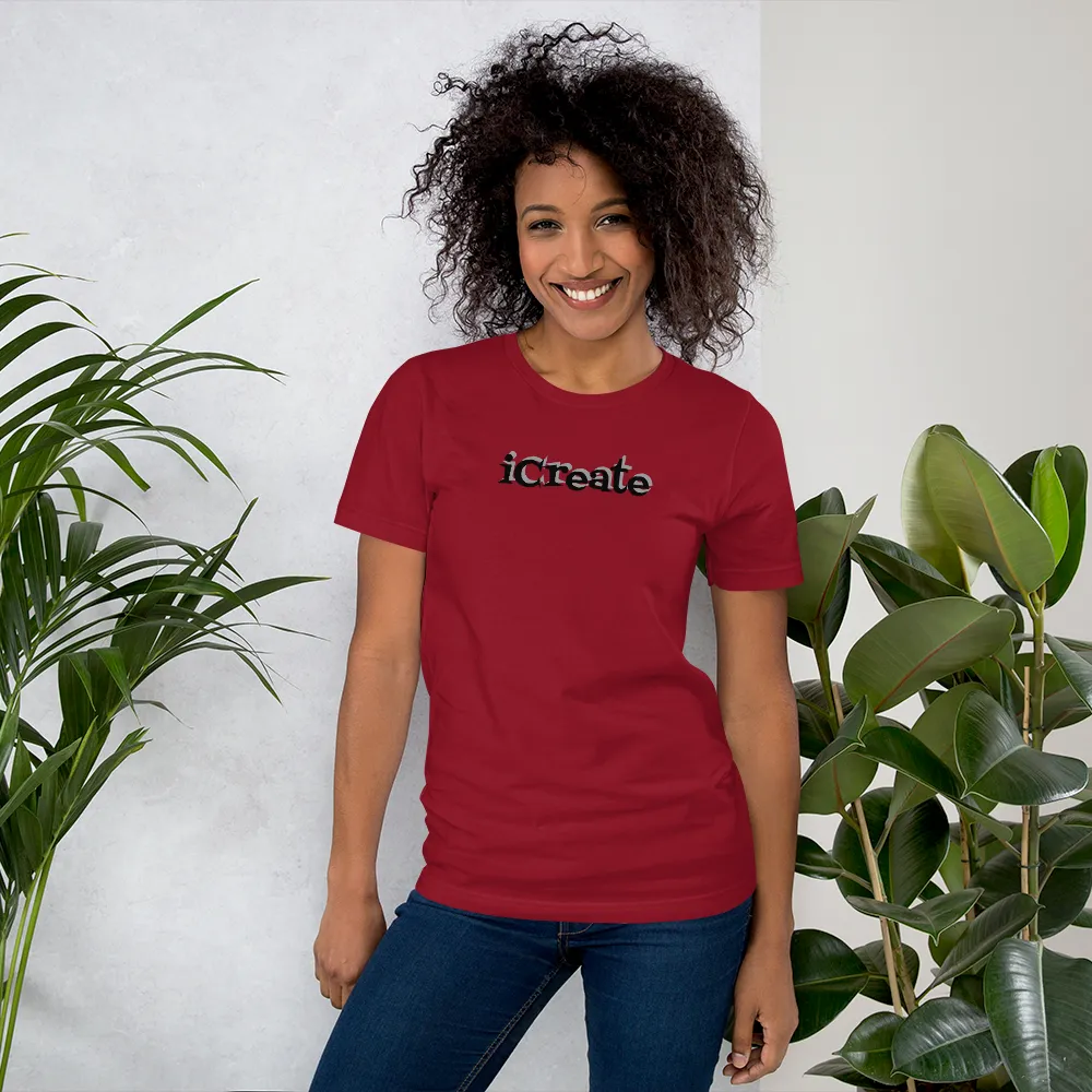 iCreate Short-Sleeve Unisex T-Shirt