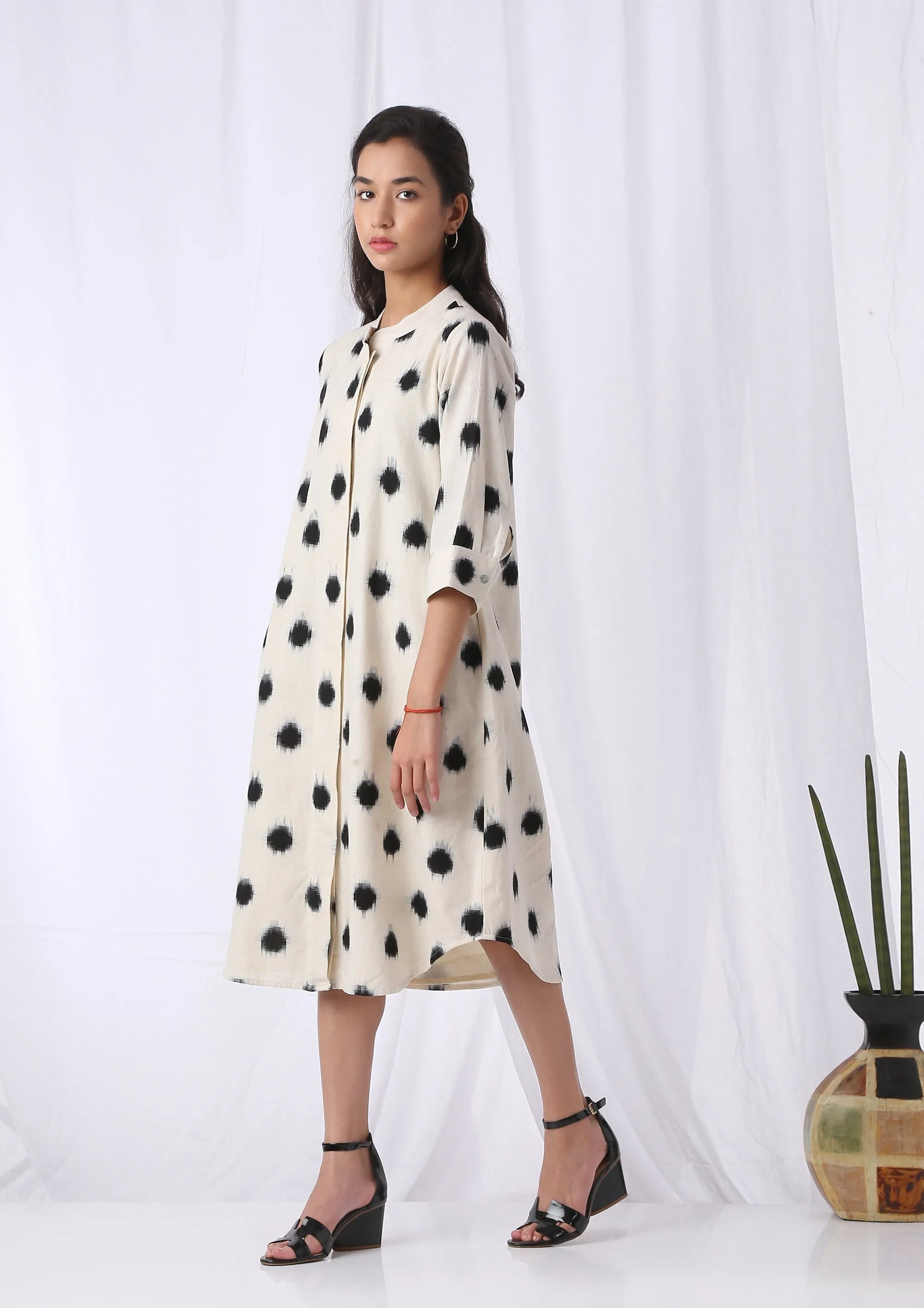 IKAT SHIRT DRESS
