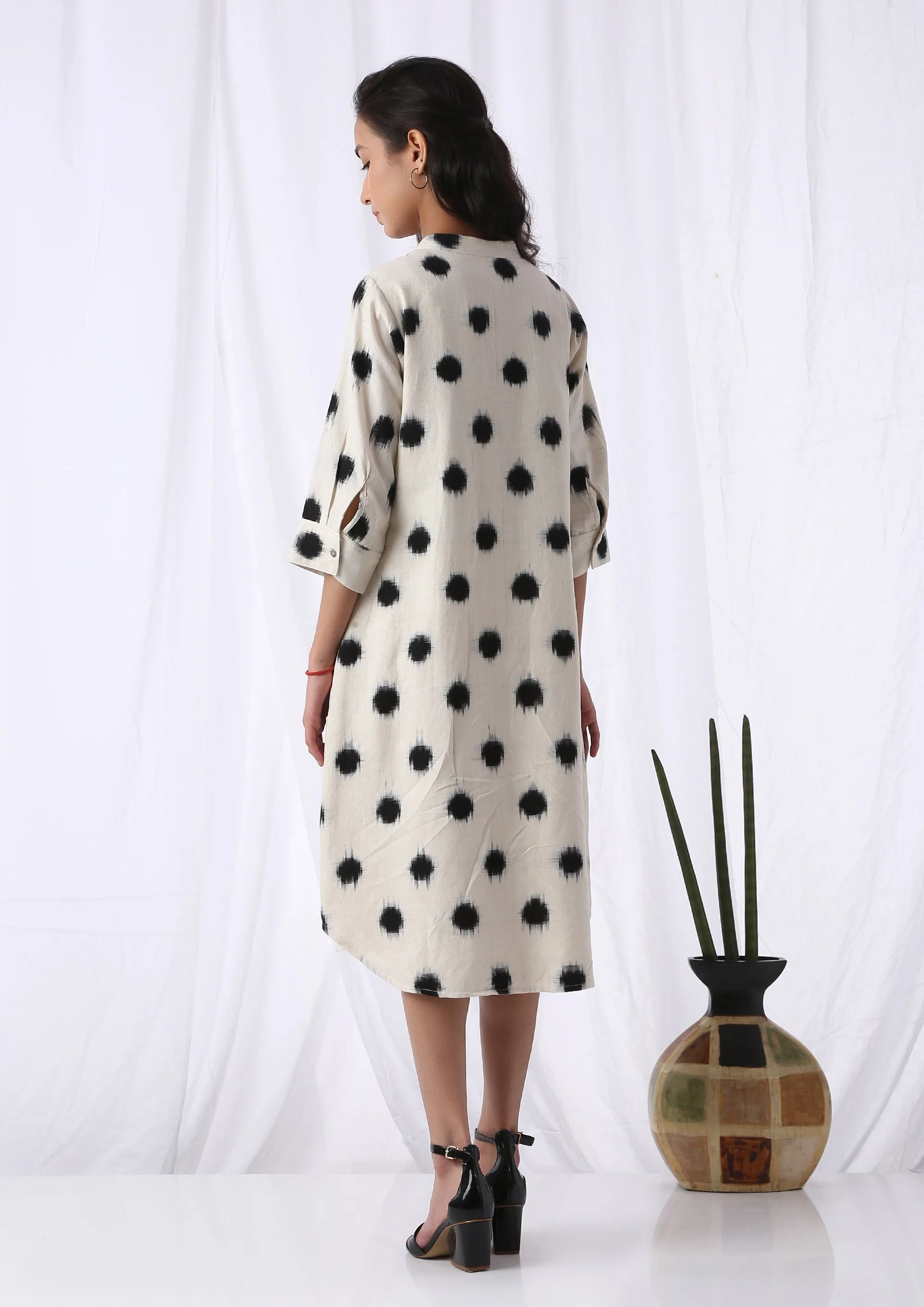 IKAT SHIRT DRESS