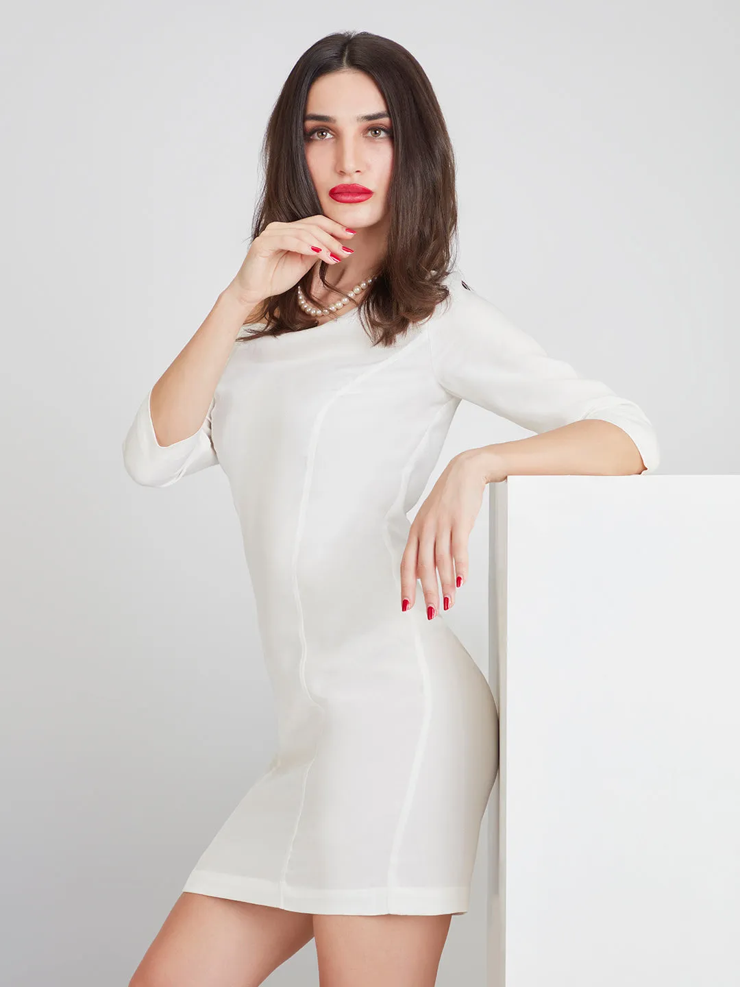 Immaculate One Shoulder Short Dress