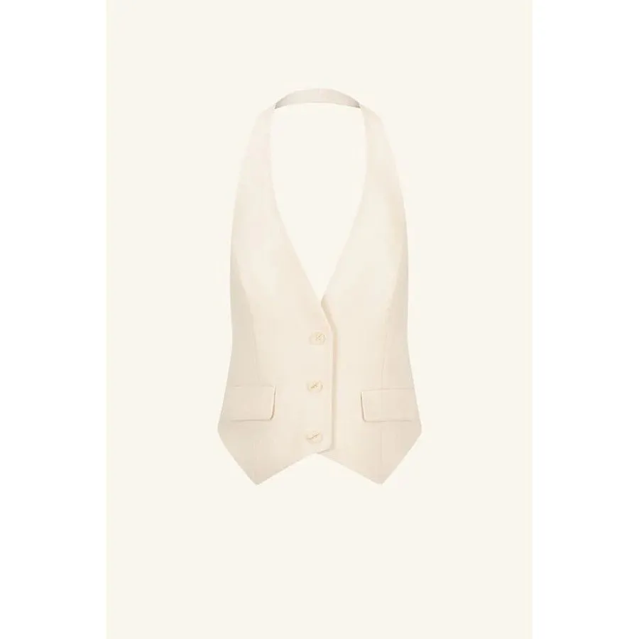 IRENA TAILORED OPEN BACK VEST