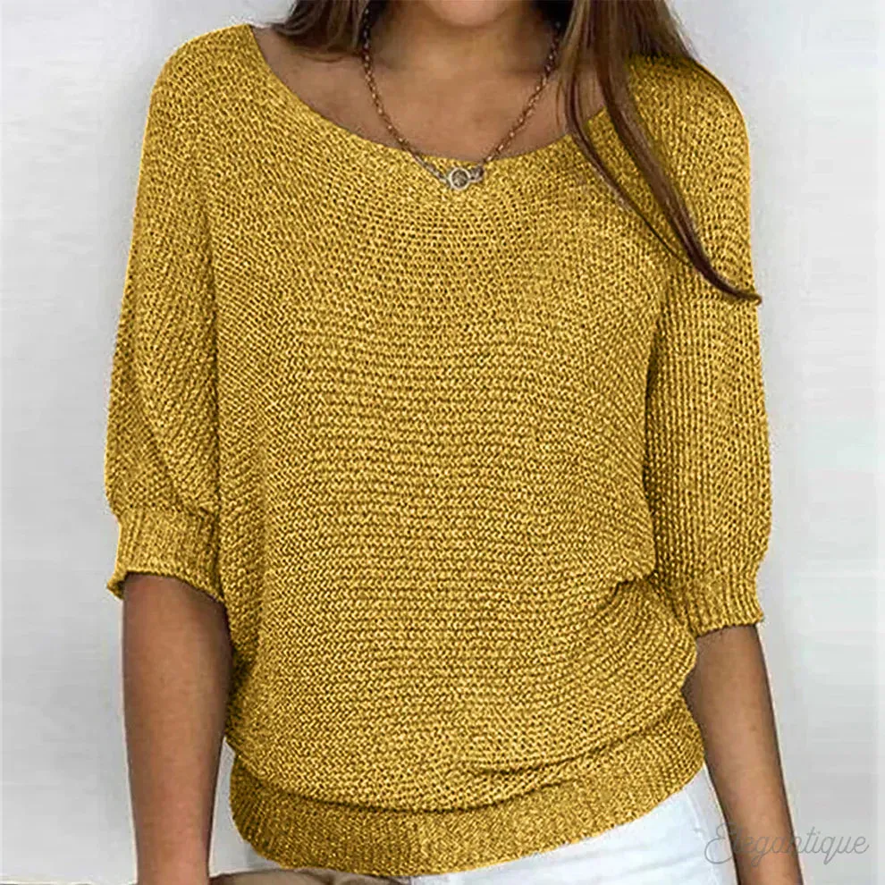 Isabella | Elegant Oversized Knitted Sweater