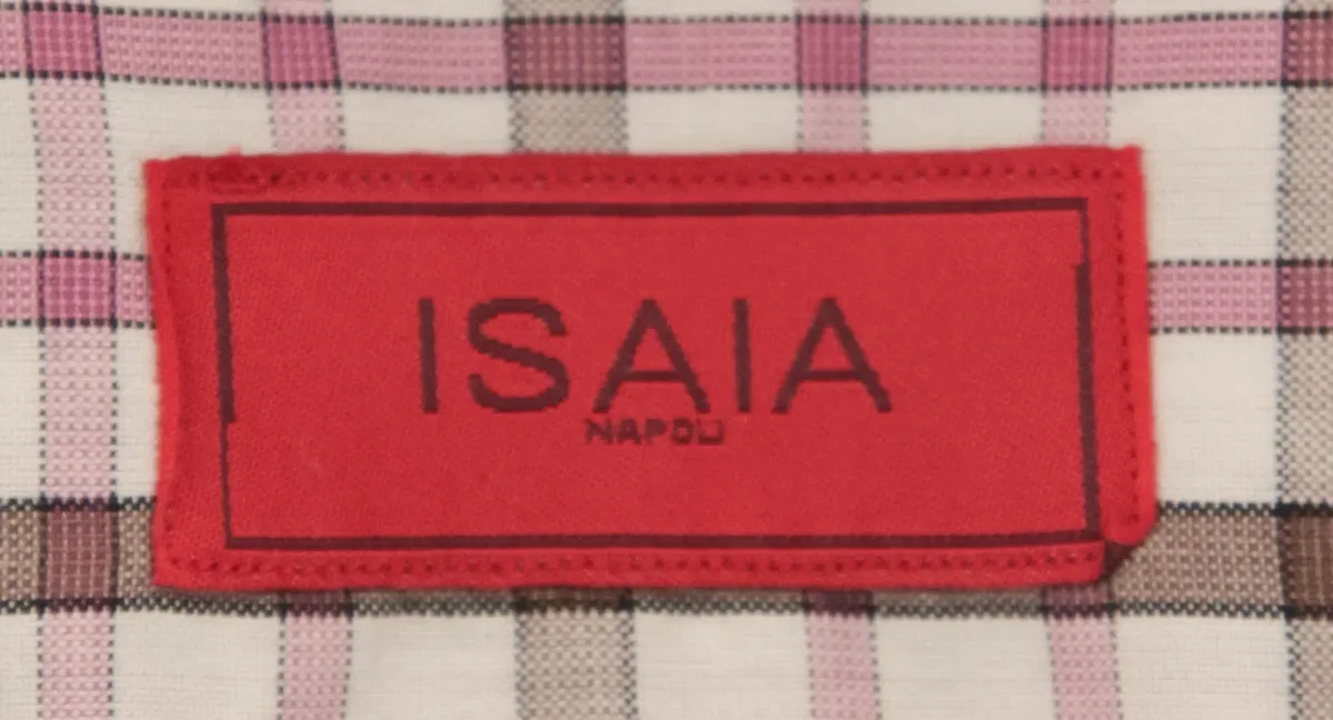 Isaia Pink Shirt - Slim