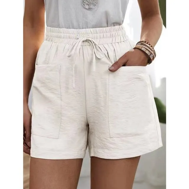 IZZIE - Drawstring shorts