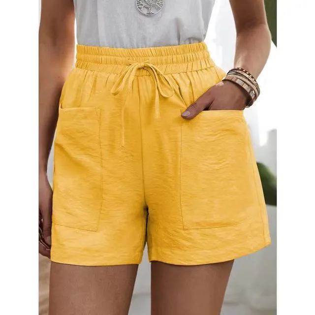 IZZIE - Drawstring shorts