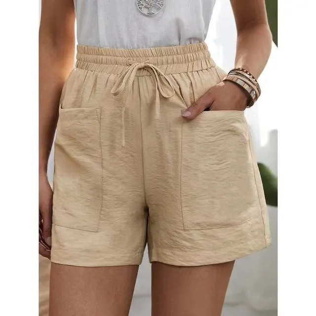 IZZIE - Drawstring shorts