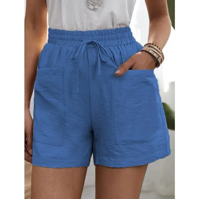 IZZIE - Drawstring shorts