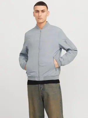 Jack&Jones Bomber Jacket in Ultimate Grey