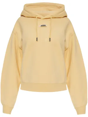 Jacquemus Gros Grain Light Beige Hooded Sweatshirt