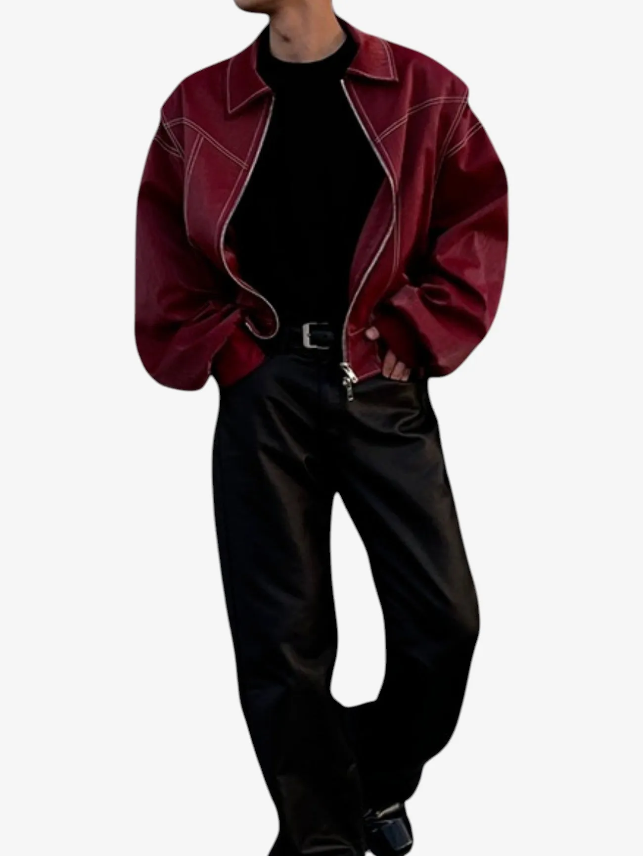 Jada | Women's Oversized Zip Up Bomber Jacket with Pockets
