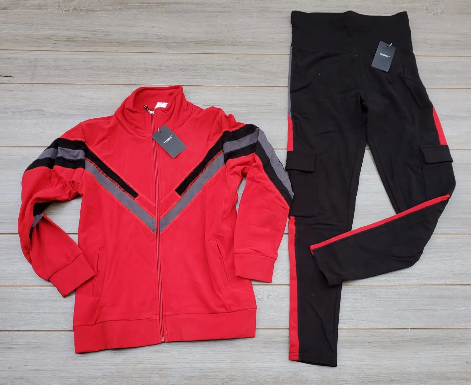 Jenni set bright red