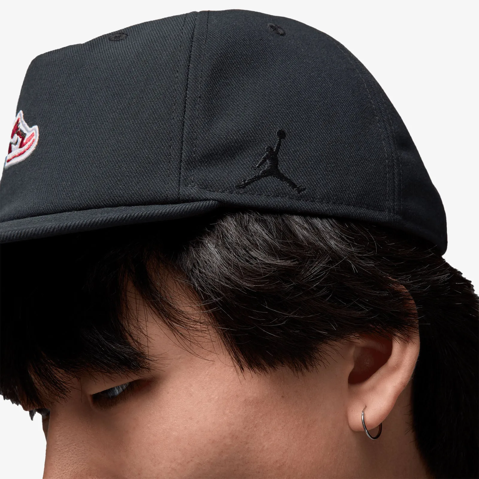 Jumpman Pro Structured Sneaker Patch Cap - Black
