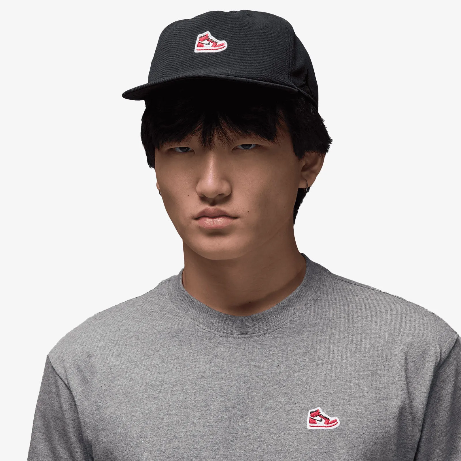 Jumpman Pro Structured Sneaker Patch Cap - Black