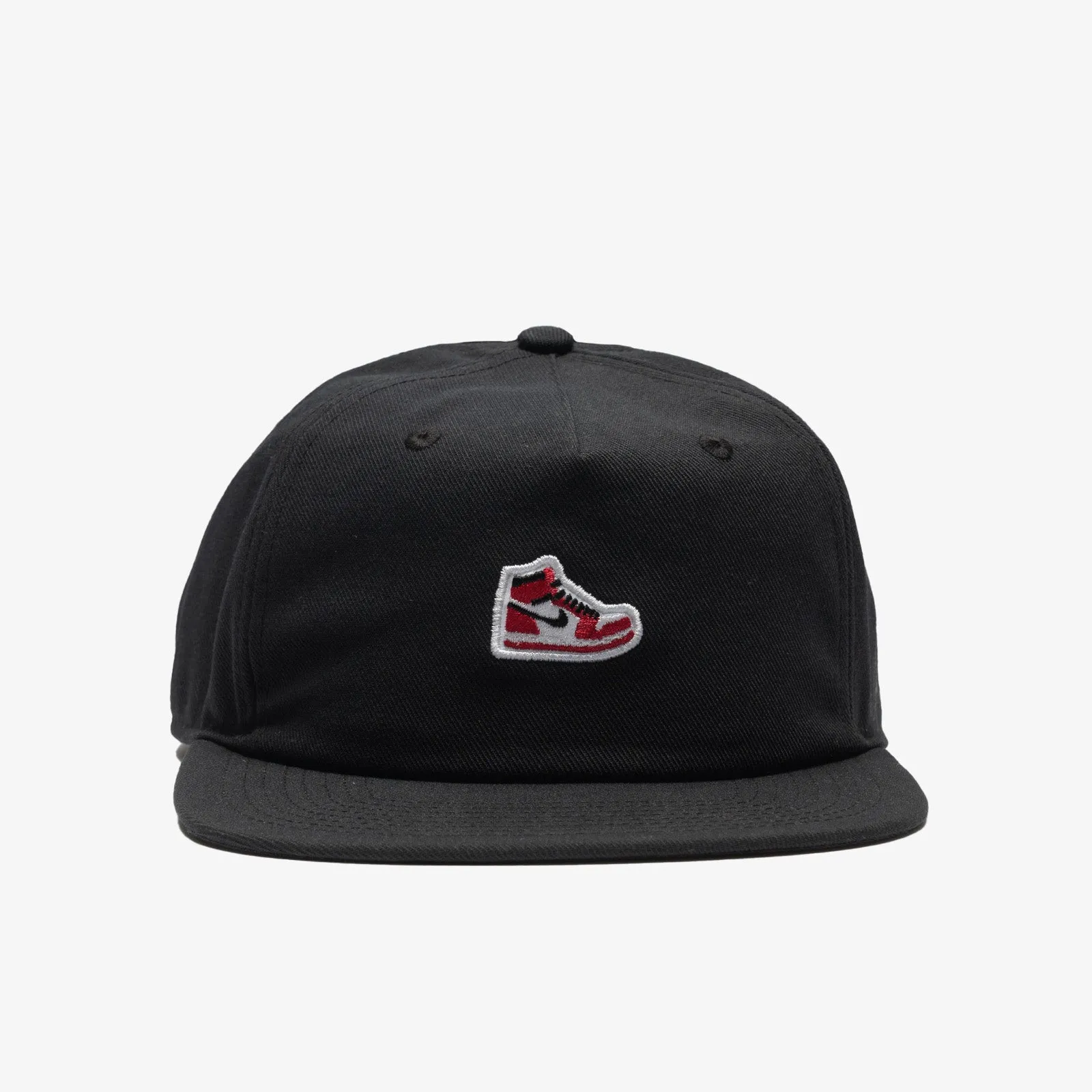 Jumpman Pro Structured Sneaker Patch Cap - Black