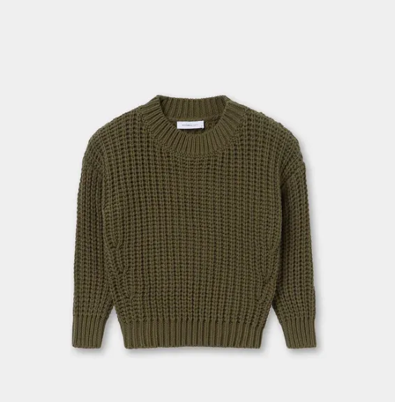 Kids Emery Knit Olive