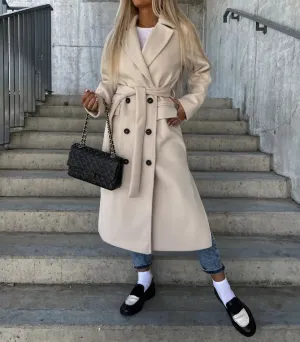 Kim™ | Elegant Double-Breasted Coat
