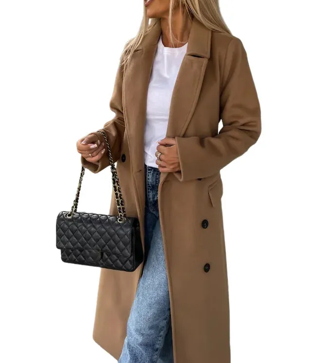 Kim™ | Elegant Double-Breasted Coat