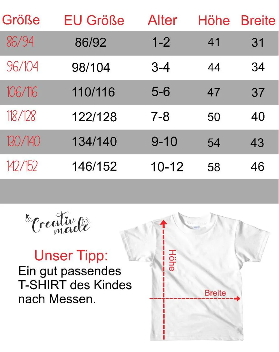 Kinder T-Shirt Dinosaurier personalisiert mit Name Junge