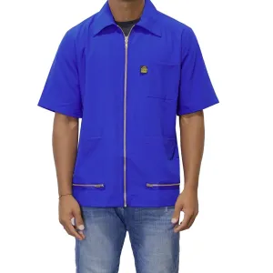 King Midas Barber Jacket (Royal Blue)