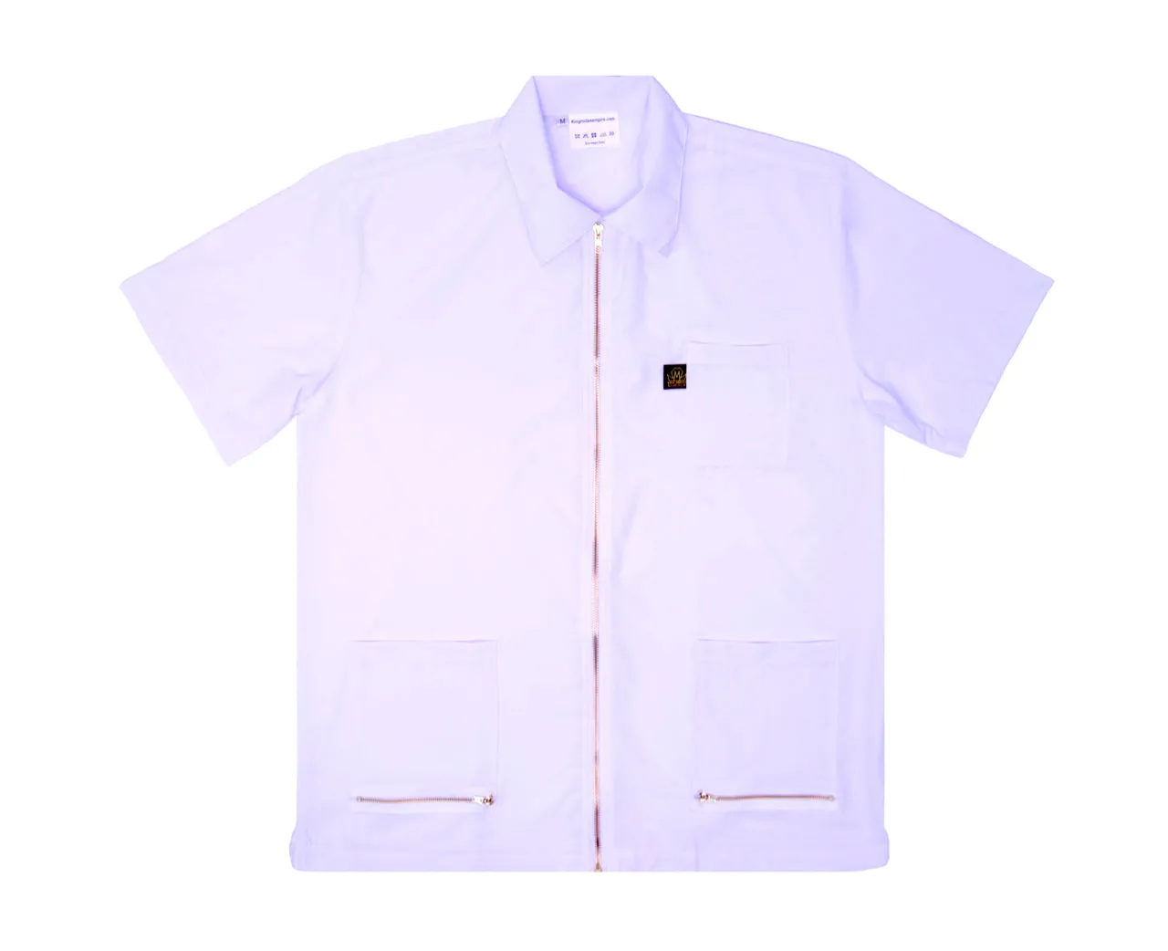 King Midas White Barber Jacket