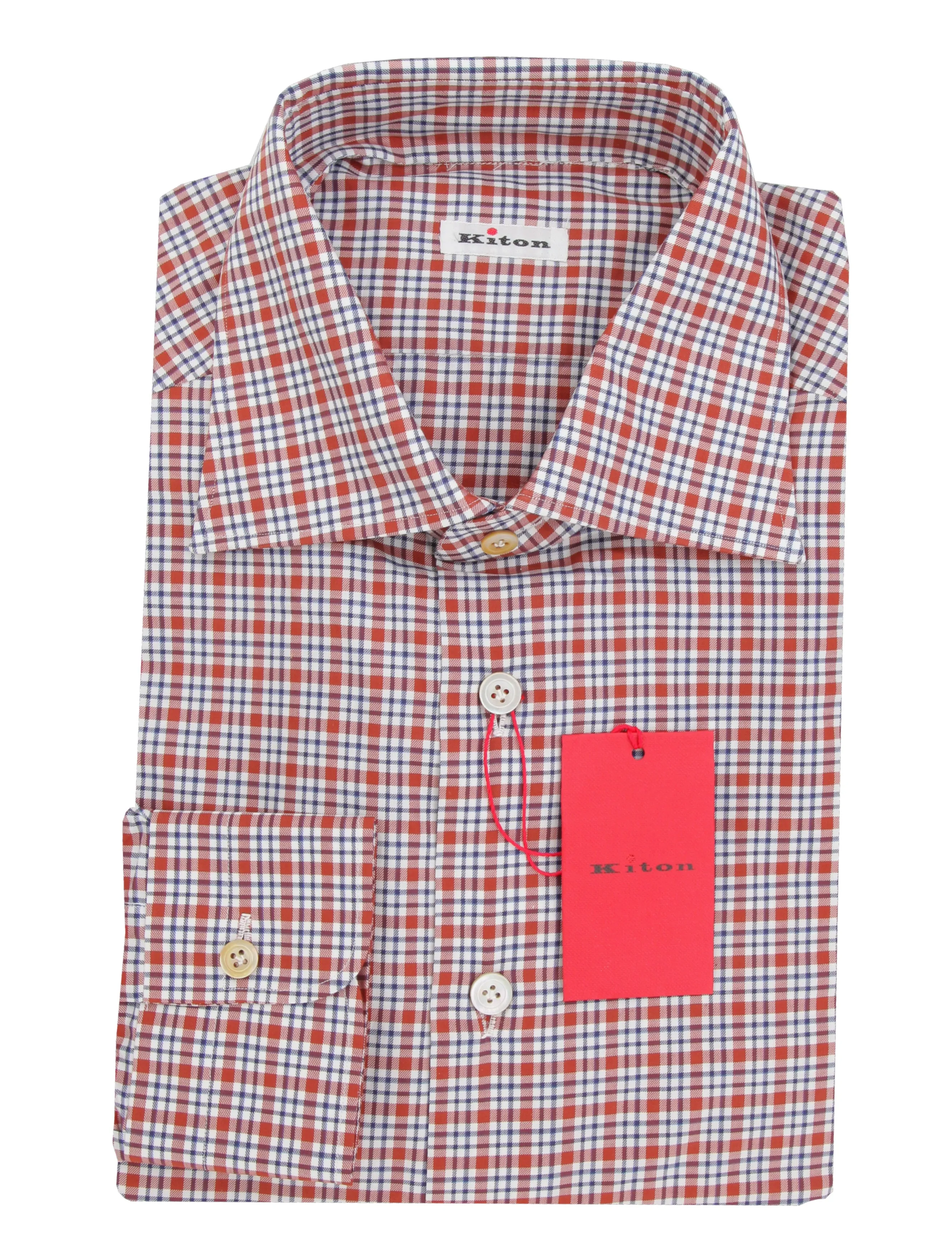 Kiton Brown Shirt - Slim