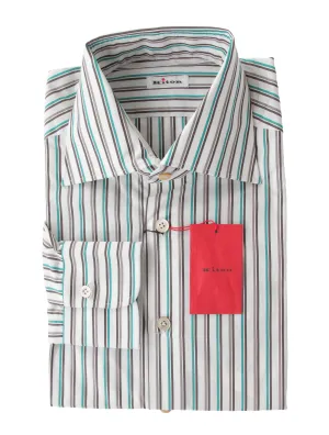 Kiton Brown Shirt - Slim