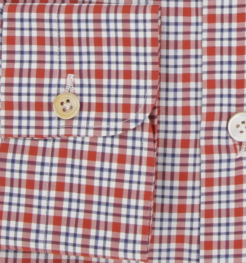 Kiton Brown Shirt - Slim