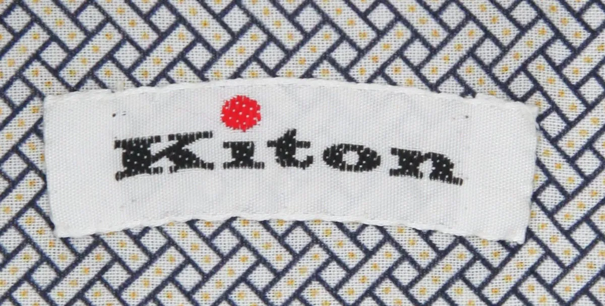 Kiton Cream Shirt - Slim