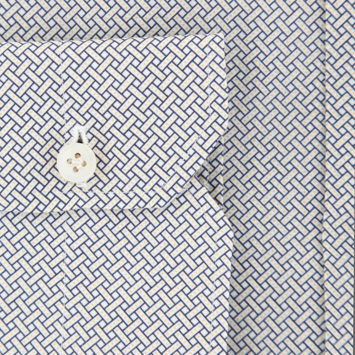 Kiton Cream Shirt - Slim