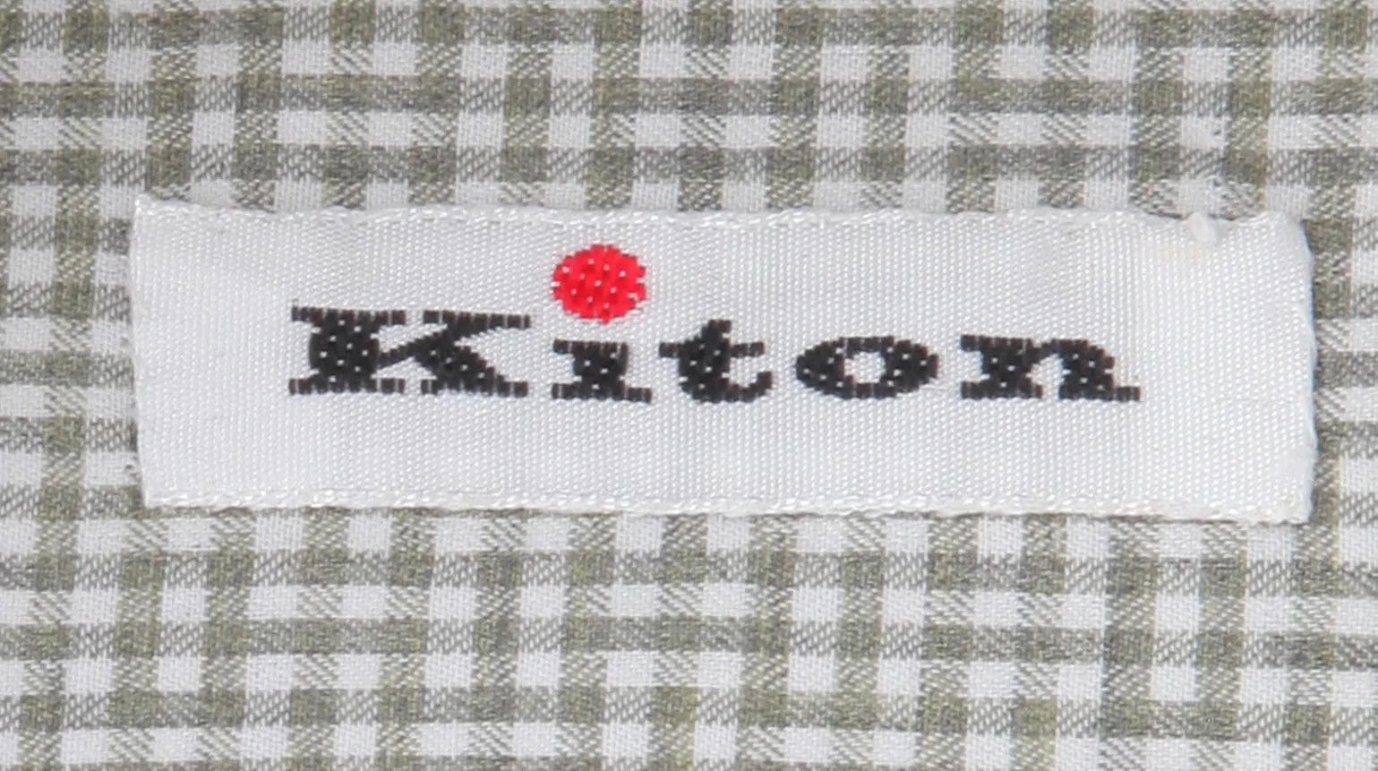 Kiton Green Shirt - Slim