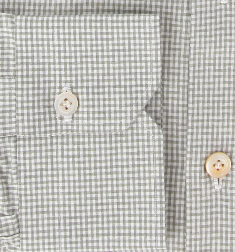 Kiton Green Shirt - Slim