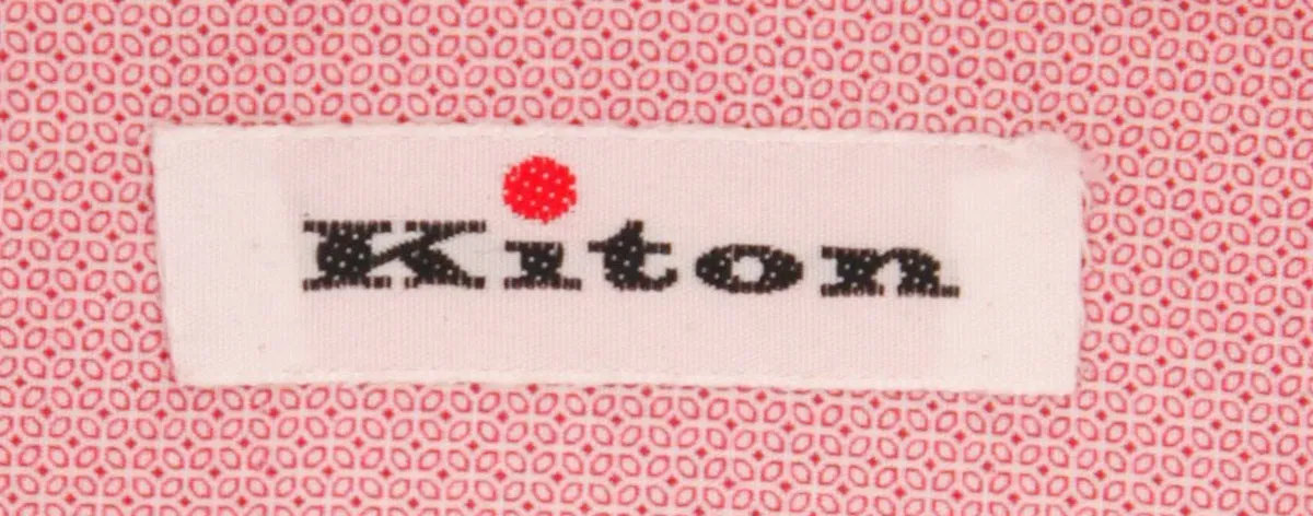 Kiton Pink Shirt - Slim