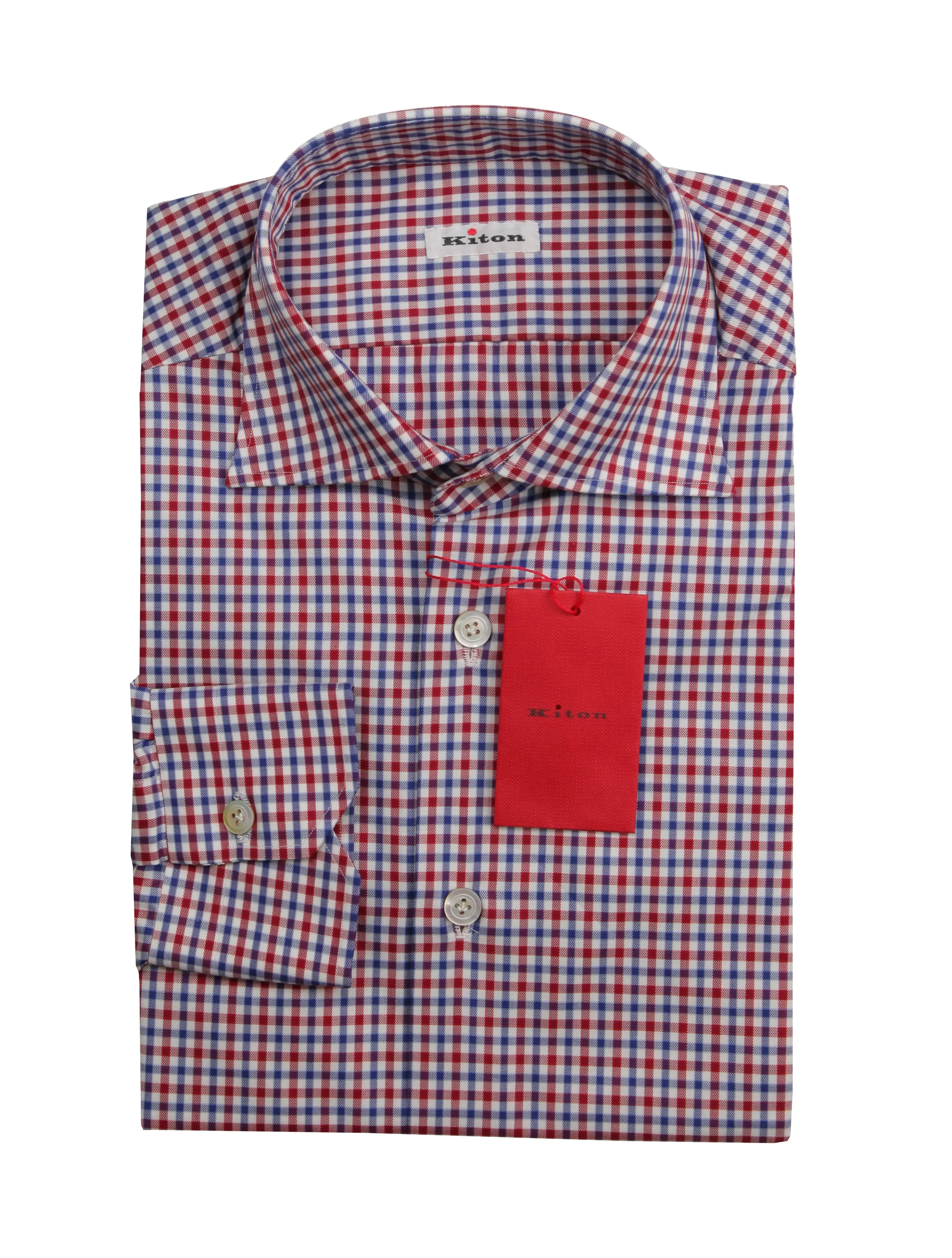 Kiton Red Shirt - Slim