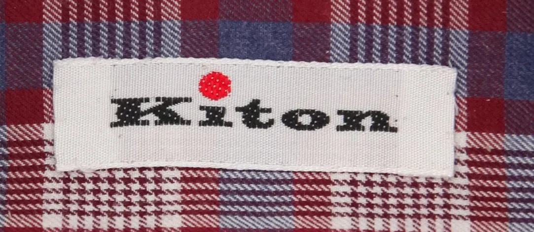 Kiton Red Shirt - Slim