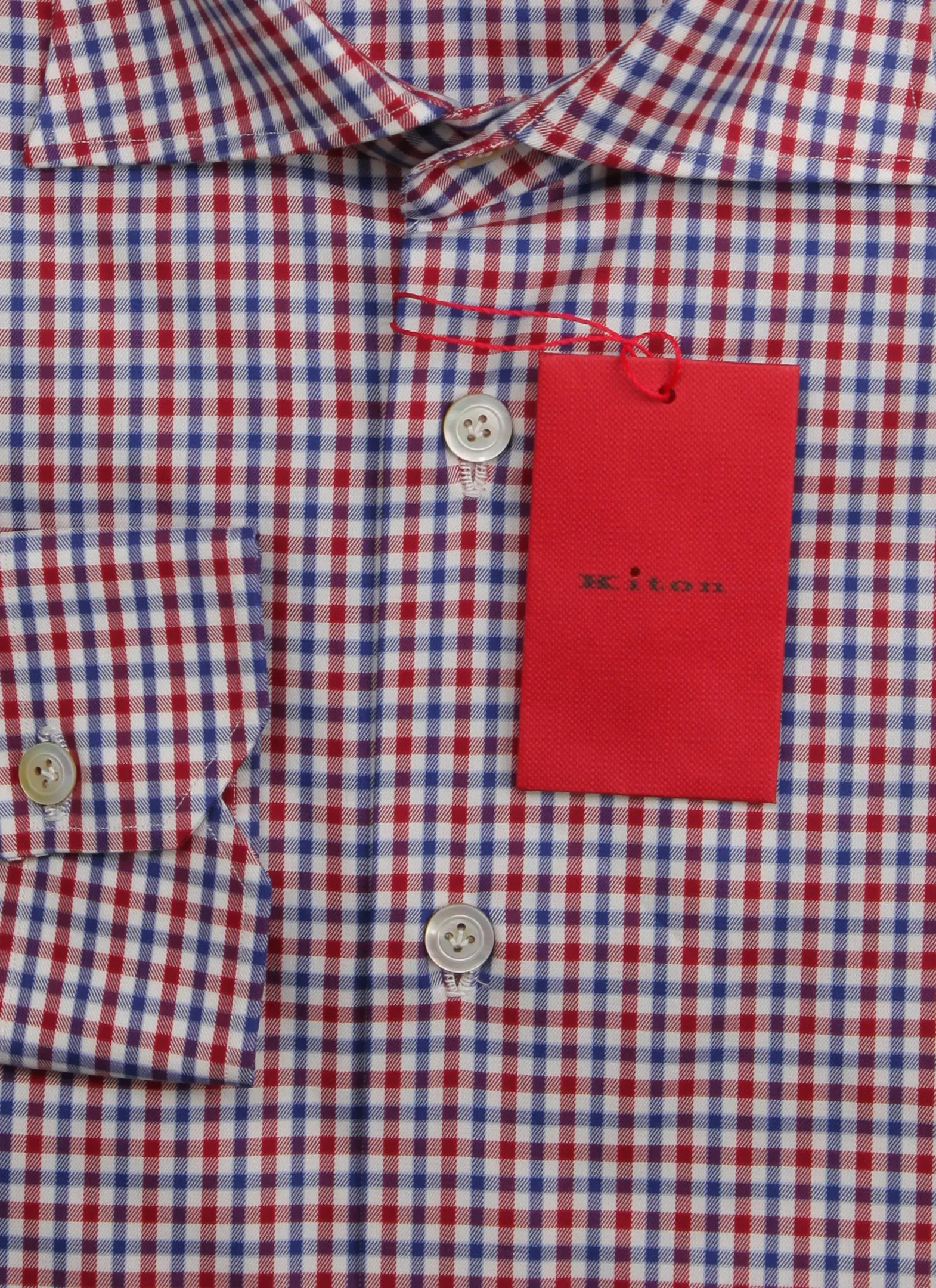 Kiton Red Shirt - Slim