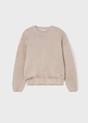 Knit Sweater in Oatmeal 6.326