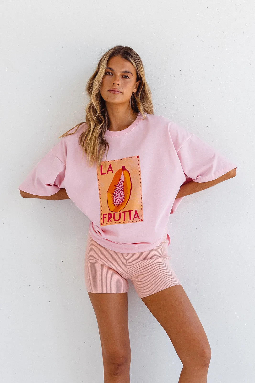 LA FRUTTA TEE SHIRT - PINK