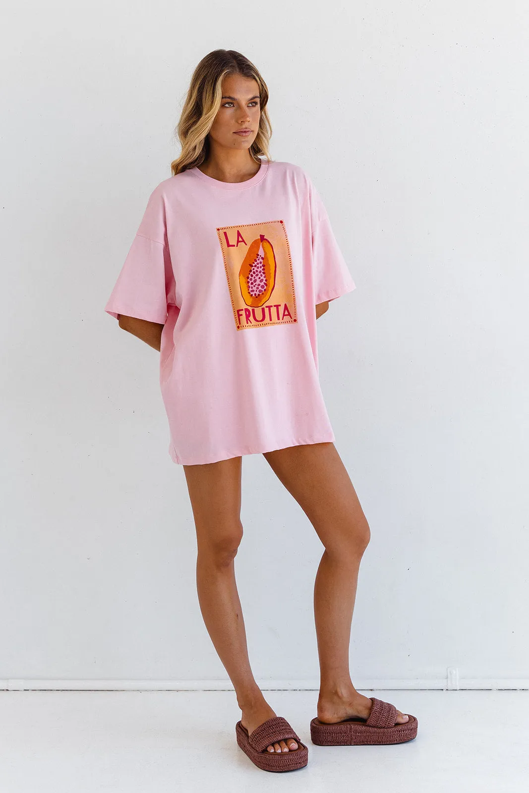 LA FRUTTA TEE SHIRT - PINK