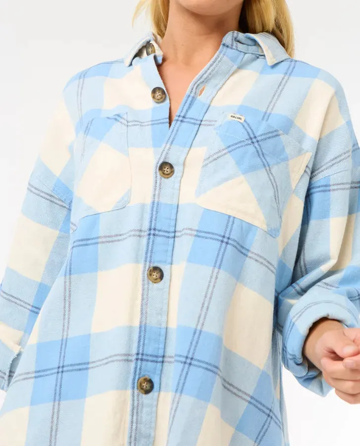 La Isla Flannel Shirt - Blue