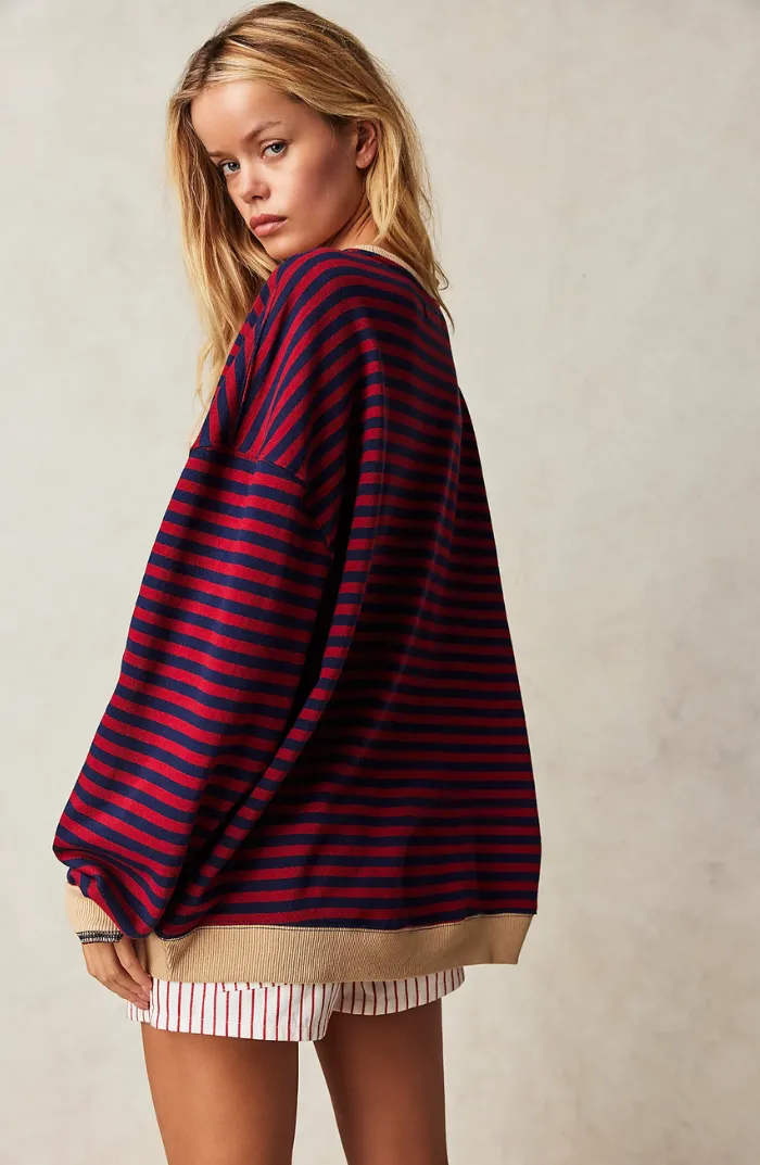 LACEY | OVERSIZED STRIPED SWEATER