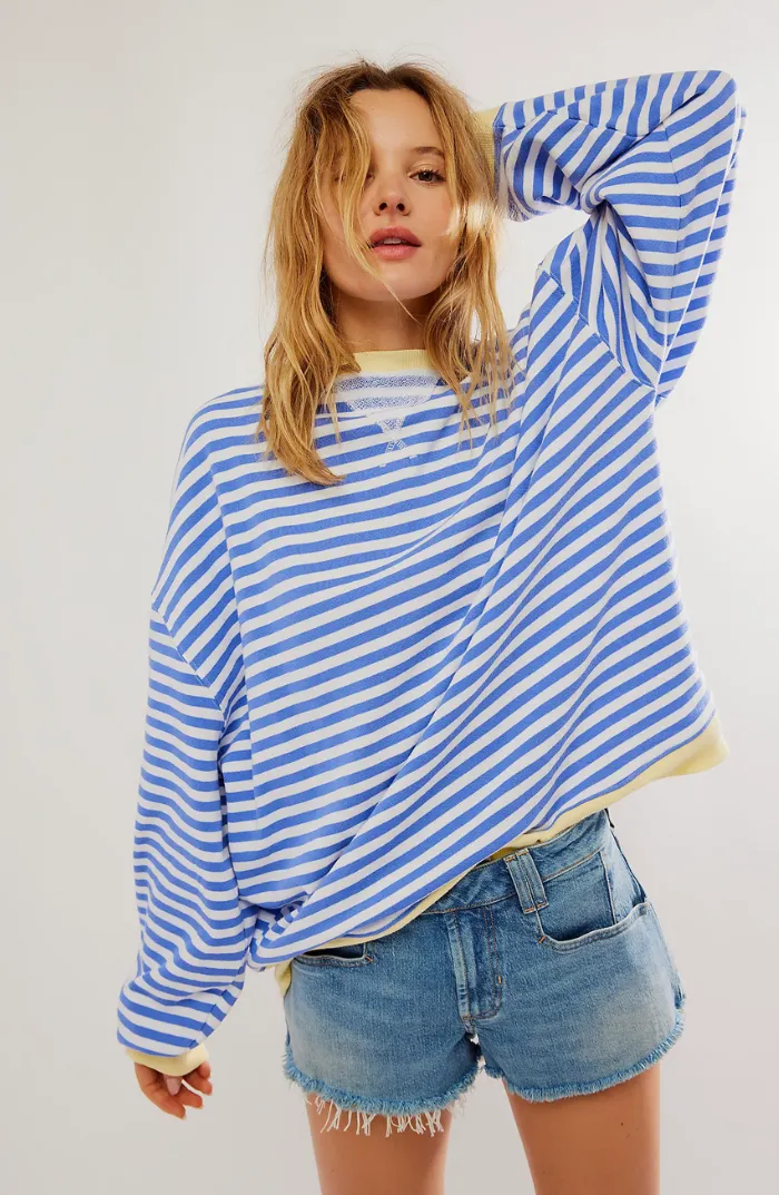 LACEY | OVERSIZED STRIPED SWEATER