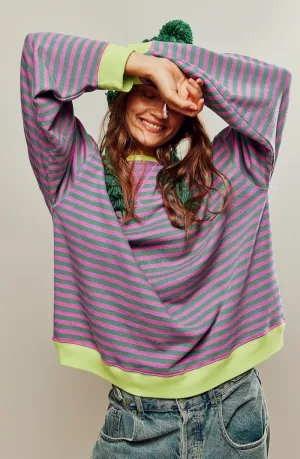 LACEY | OVERSIZED STRIPED SWEATER