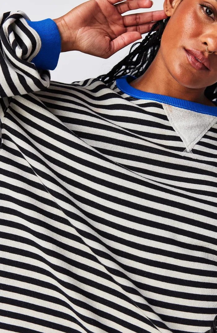 LACEY | OVERSIZED STRIPED SWEATER